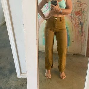 SOLD: Jesse Kamm Tobacco Handy Pant Size 2